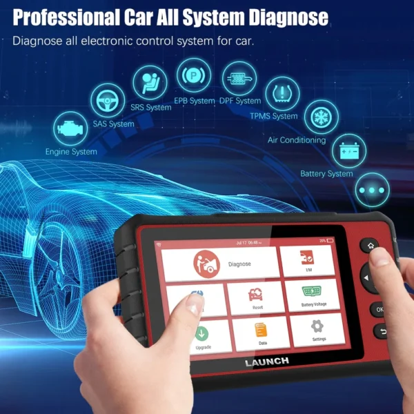 LAUNCH X431 CRP909 OBD2 Car Diagnostic Scanner OBD2 Scanner Airbag SAS TPMS EPB IMMO Reset Auto Code Reader - Image 11