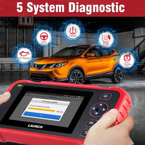 LAUNCH Creader CRP129X Car Diagnostic Tool for Engine/Transmission/ABS/SRS Advanced Version of CRP129 - Image 5