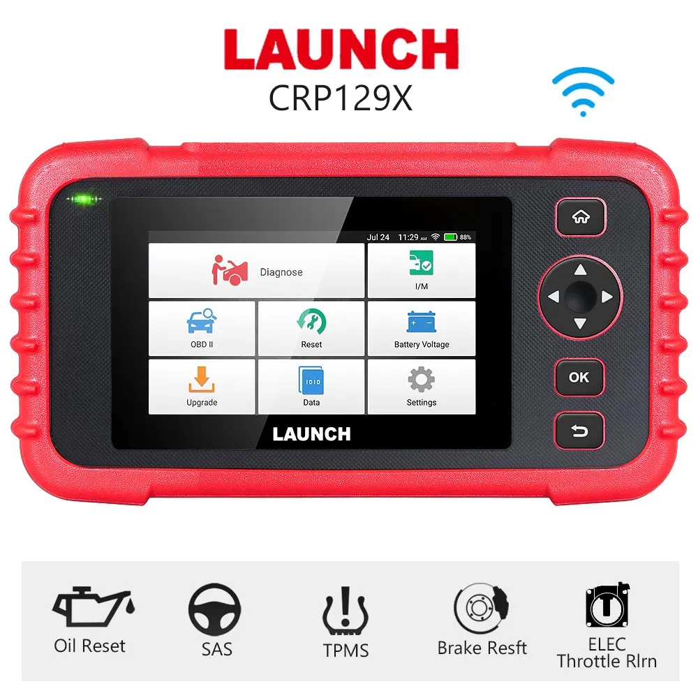 LAUNCH Creader CRP129X Car Diagnostic Tool for Engine/Transmission/ABS/SRS Advanced Version of CRP129 - Image 9