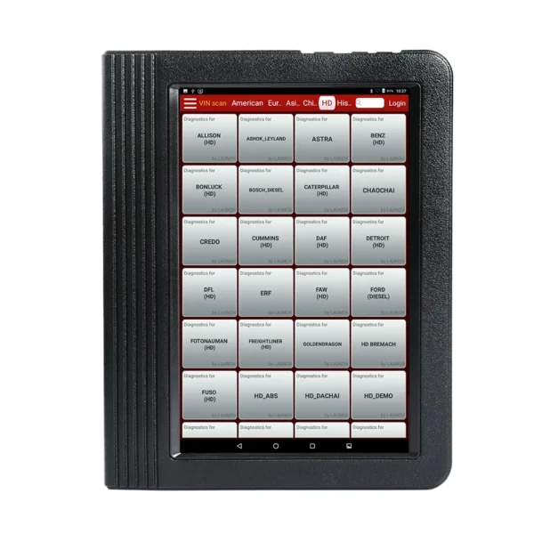 Original Launch X431 V+ HD3 Wifi/Bluetooth Heavy Duty Truck Diagnostic Tool Free Update Online for 1 Year - Image 3