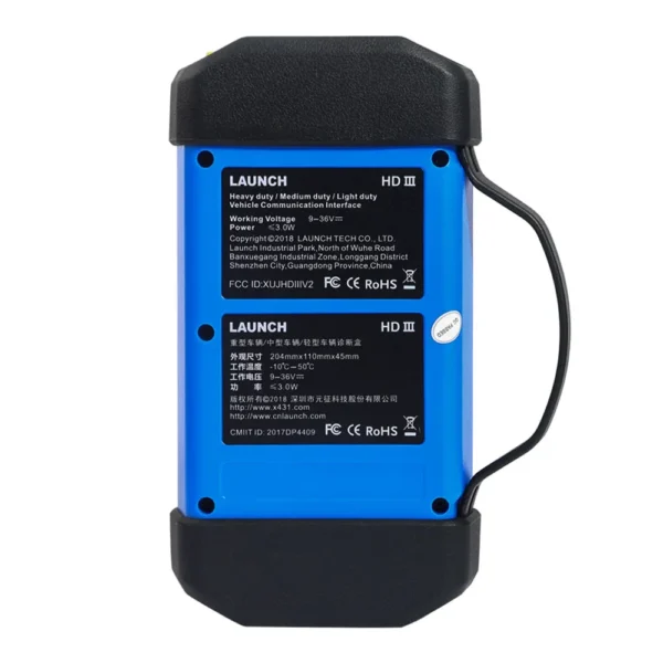 Original Launch X431 V+ HD3 Wifi/Bluetooth Heavy Duty Truck Diagnostic Tool Free Update Online for 1 Year - Image 7