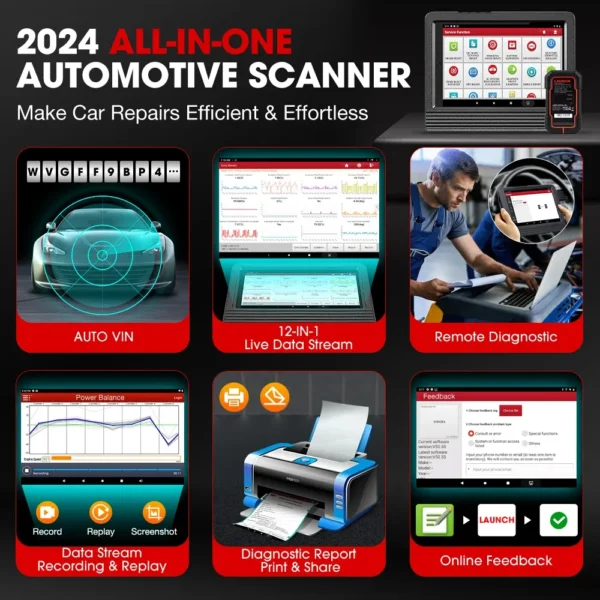LAUNCH X431 PRO V5.0 Full System 4+64 Diagnostic Tool - Image 14