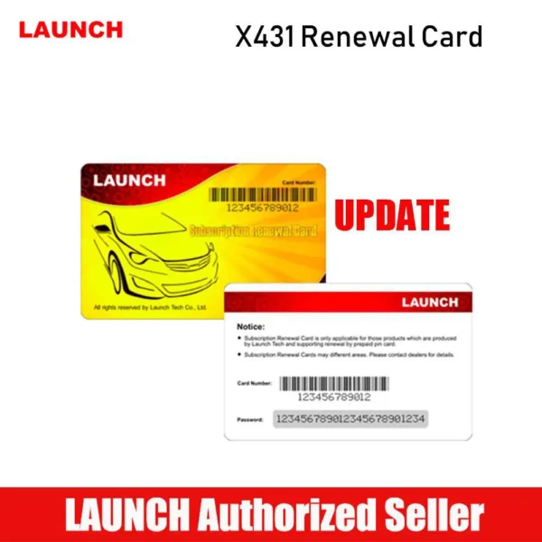 One Year Update Service for Launch Creader CRP429C/ CRP423/CRP479/CRP469/CRP909E