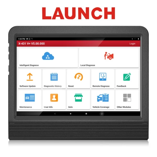 X431 PRO3 Launch X431 V+ 10.1inch Tablet Global Version with X431 Heavy Duty Module Work on both 12V & 24V Cars and Trucks - Image 11
