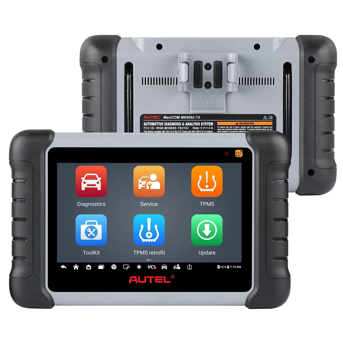 Autel MaxiCOM MK808TS Auto TPMS Relearn Tool Universal Tire Sensor Activation Pressure Monitor Reset Scanner - Image 4