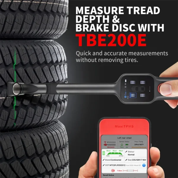 Autel MaxiTPMS ITS600E TPMS Relearn Tools TPMS Programming Tool Activate/Relearn All Sensors TPMS Diagnostics 4 Reset Functions - Image 11