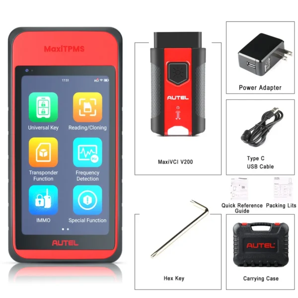 Autel MaxiTPMS ITS600E TPMS Relearn Tools TPMS Programming Tool Activate/Relearn All Sensors TPMS Diagnostics 4 Reset Functions - Image 6