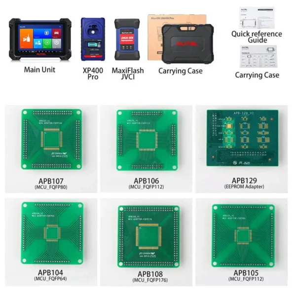 Autel MaxiIM IM608 PRO Car Fault Diagnostic Tool + XP400 Pro + J2534 ECU Reprogammer Upgraded Version of IM608 - Image 6