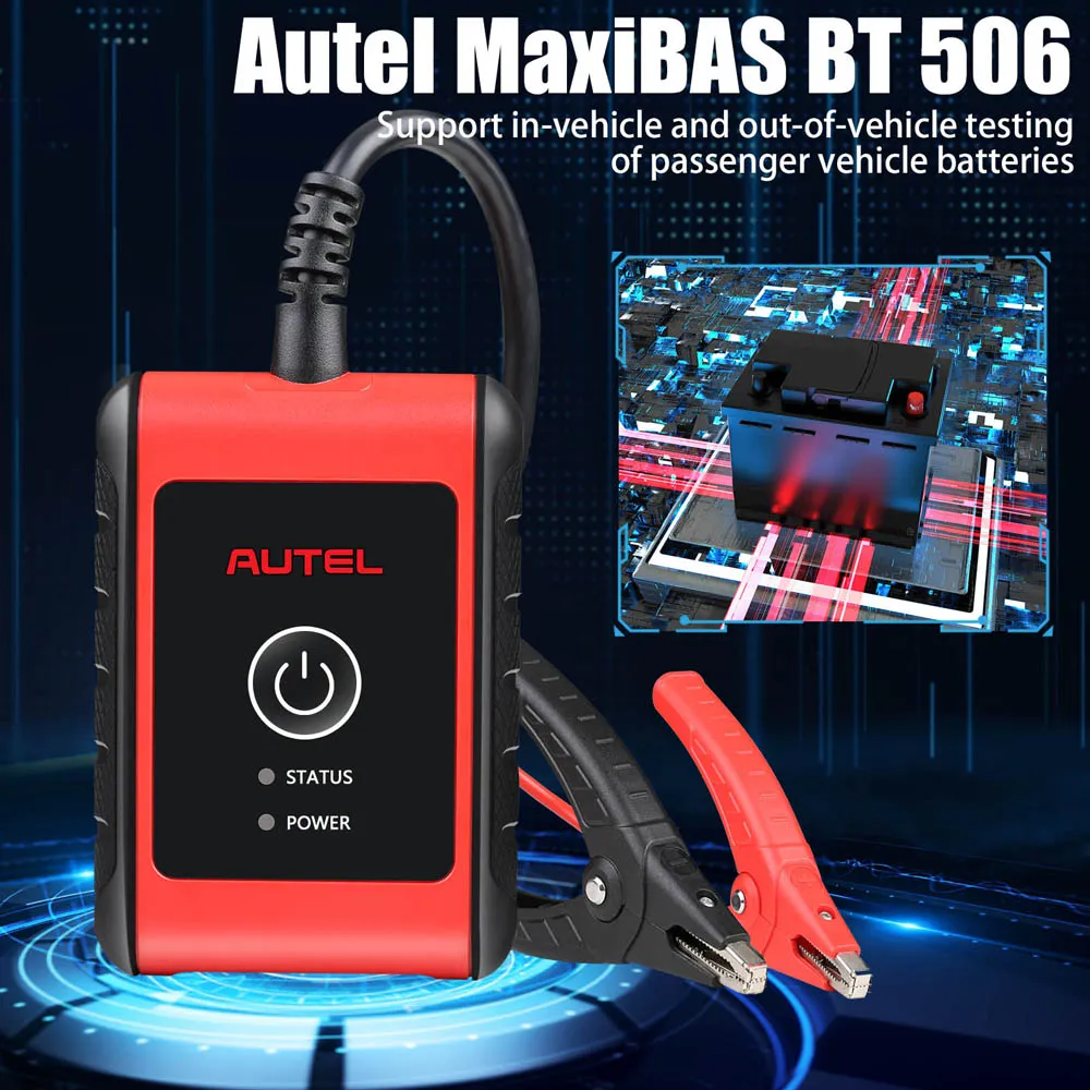 Autel MaxiBAS BT506 Auto Battery and Electrical System Analysis Tool - Image 7