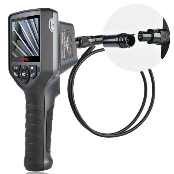 Original Autel Maxivideo MV480 Digital Inspection Videoscope Camera Endoscope with 8.5mm Head Imager One-click 1080p HD Photos Lv.10 Adjustable LED- American Standard - Image 4