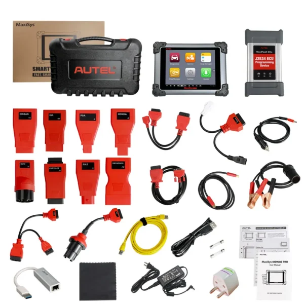 Autel MaxiSys MS908S Pro Professional Diagnostic Tool with J2534 ECU Programming Device - Image 5