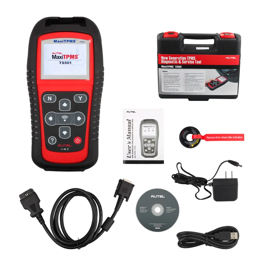 Original Autel MaxiTPMS TS501 TPMS Diagnostic And Service Tool Free Update Online Lifetime - Image 4