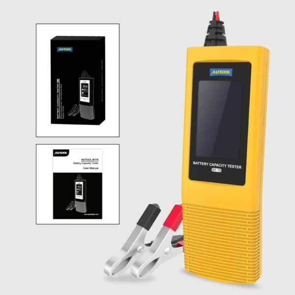 AUTOOL BT70 Car Battery Tester Power Monitor Car Battery Tester 12V 100 to 2000CCA Charging Circut Tester Battery Analyzer 12V - Image 7