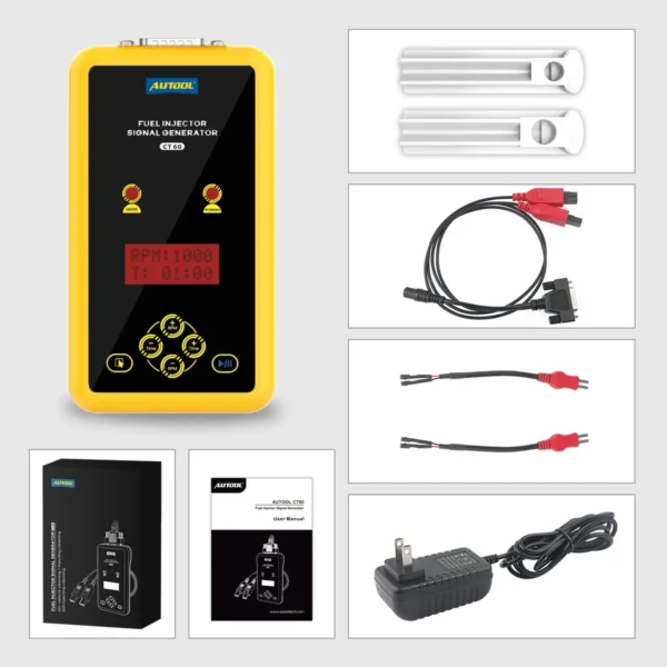 AUTOOL CT60 Fuel Injector Signal Generator Fuel Injector Super Pulse Signal Tester Increase CT150 CT200 Pulse Pressure Tester - Image 4