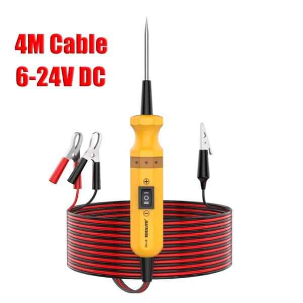 AUTOOL BT160 Car Circuit Tester Power Probe Car Diagnostic Tool Electric Voltage Integrated Scanner for 12V Car 24V Heavy Truck - Image 2