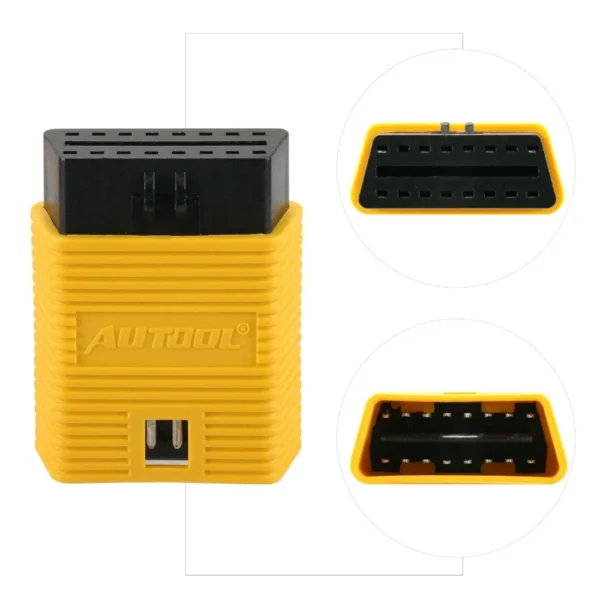 AUTOOL Obd2 16 Pin Extension Universal Extension Connector For ELM327/AL519/Easydiag Launch Obd Scanner Adapter - Image 3
