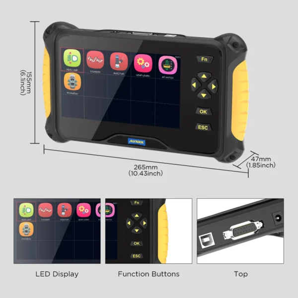 AUTOOL CS606 Car OBD2 Scanner Engine Analyzer Car Diagnostic Tools - Image 2