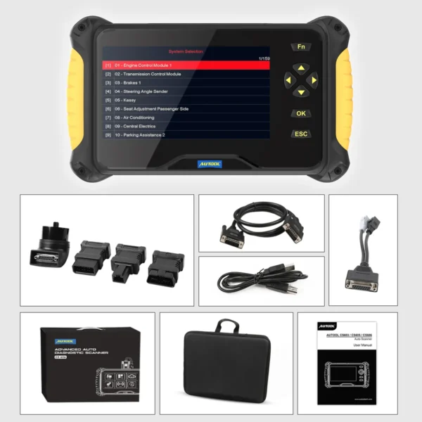 AUTOOL CS606 Car OBD2 Scanner Engine Analyzer Car Diagnostic Tools - Image 5
