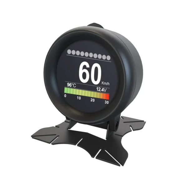 AUTOOL X60 OBD2 Display Speedmeter Tachometer Battery Voltage Water Oil Temperature Gauge Pressure Mileage Auto Scanner HUD - Image 2