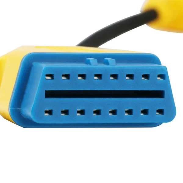 AUTOOL 42CM OBD2 Extension Cable Connector for 38pin BENZ OBD2 Adapter Wire Nylon OBDII Male to Female Extension Cord - Image 2