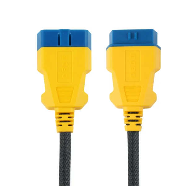 AUTOOL 100CM 1M OBD2 Extension Cable Famale 16Pin with OBD Scanner Bluetooth Waterproof Nylon Strongthen Anti-Scalding Adapter - Image 4