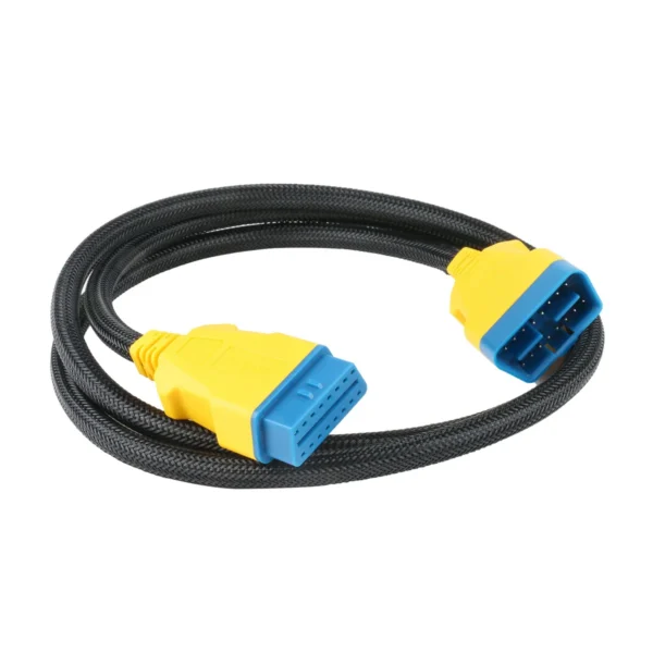 AUTOOL 100CM 1M OBD2 Extension Cable Famale 16Pin with OBD Scanner Bluetooth Waterproof Nylon Strongthen Anti-Scalding Adapter - Image 5