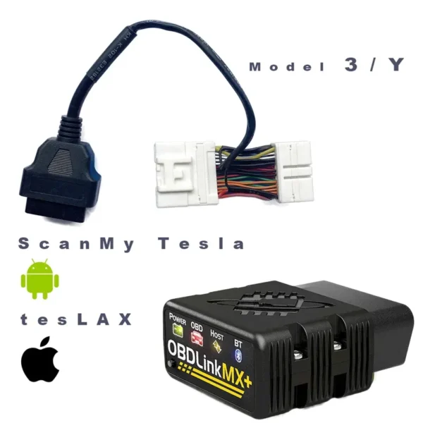 OBDLink MX + OBD2 / EOBD Diagnostic Adapter Interface For Scan My Tesla Model 3/Y And All Protocols