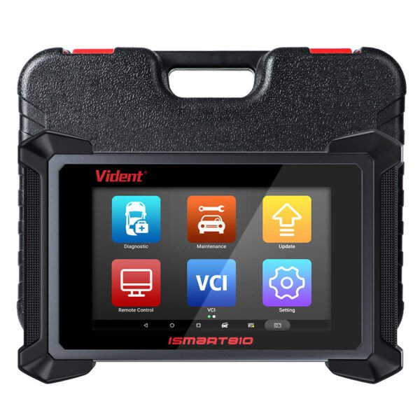 VIDENT ISMART810 Car Diagnostic Tool Bluetooth Scanner Active Test ECU Coding Key Programming 40 Resets With DoIP&CAN FD