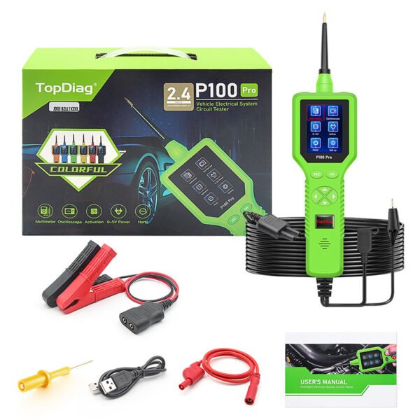TopDiag P100 Pro New Generation Intelligent Electrical System Circuit Tester - Image 5