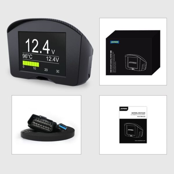 Autool X50 Plus Car OBD HUD Smart Digital Meter - Image 4