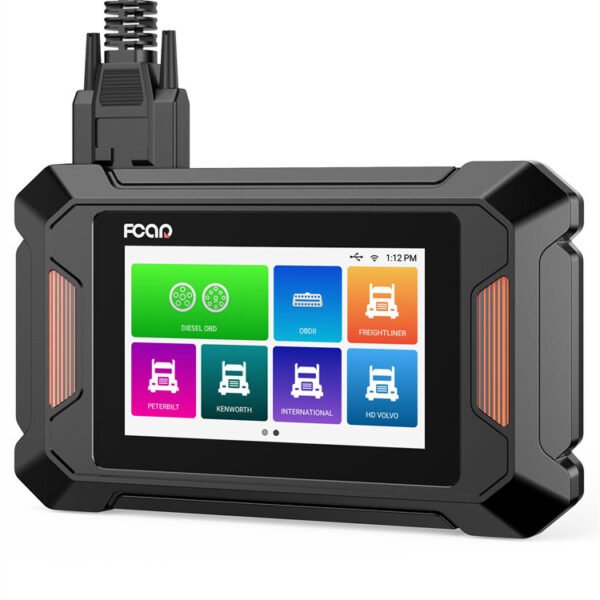 Fcar F801 Diesel Heavy Duty Truck Diagnostic Scanner Professional All System DPF Regen Oil Reset HD OBD Scanner for Truck Car