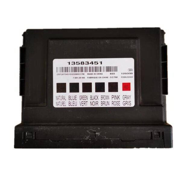 13583451 BCM Body Control Module for Chevrolet Cruze Malibu Buick Excelle Engine Computer Board BCM ECU Electronic Control Unit