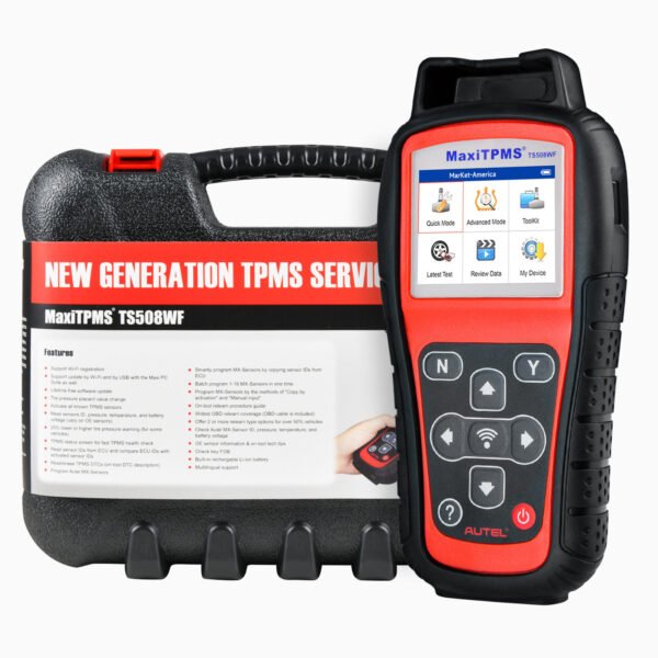 Autel MaxiTPMS TS508WF TPMS Programming Tool MX-Sersors 315/433MHz, Relearn/Activate All Sensors, Read/Clear DTCs, TPMS Reset, Support Lifetime - Image 2