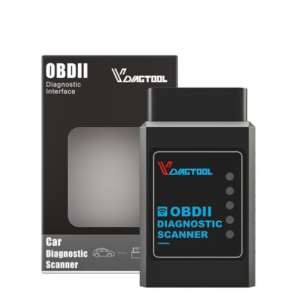 VDIAGTOOL WIFI IOS ELM327 V1.5 OBD2 Bluetooth Scanner for iPhone - Image 2