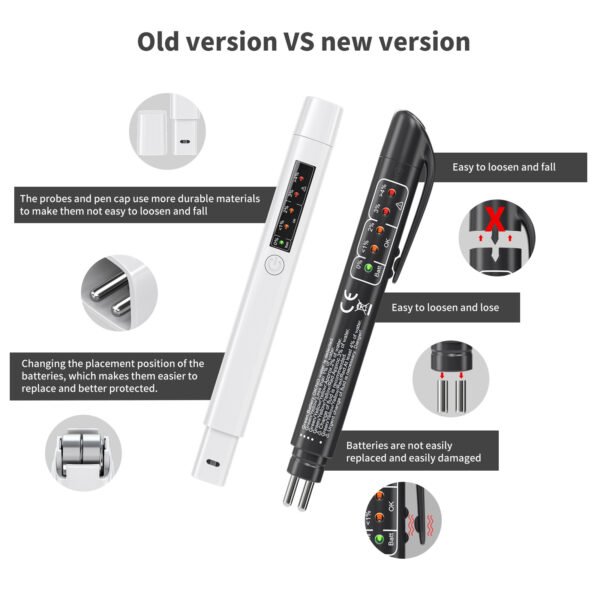 2 Pack VDIAGTOOL Brake Fluid Tester Car Brake Fluid Test Pen - Image 4