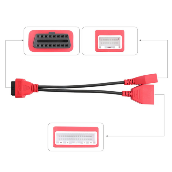 XTOOL OBD2 Diagnostic Cables for Nissan 16pin +32pin Cables Adapter - Image 4