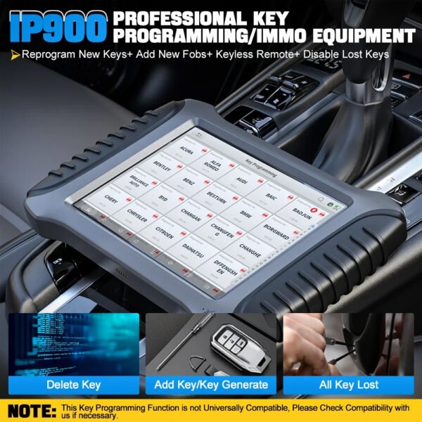 XTOOL InPlus IP900 Car Diagnostic Tools Key Programming Automotive Scanner Bidirectional ECU Coding DoIP CAN FD FCA PK XTOOL D8S - Image 7