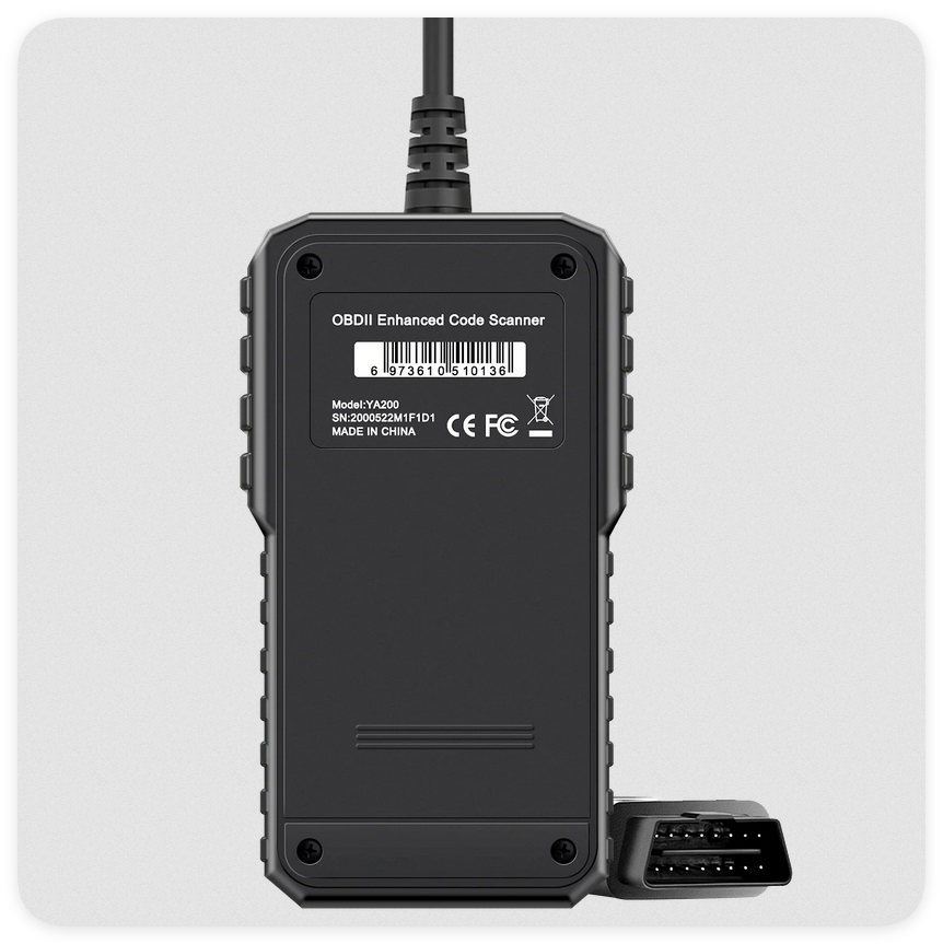 KINGBOLEN YA200 OBD2 Scanner Automotive Diagnostic Tool Engine DTC Lookup Battery Test Code Reader Free Lifetime Update - Image 7