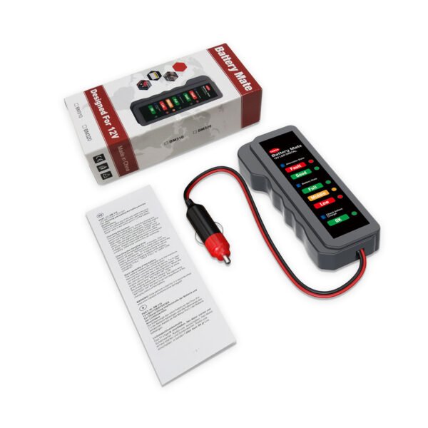 12V Car Battery Tester with Cigarette Lighter - Image 2
