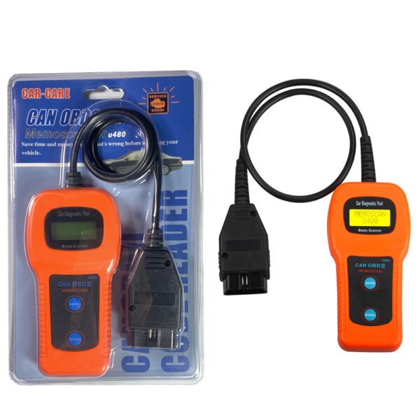 U480 OBD2 CAN BUS Engine Fault Code Detector Car Diagnostic Tools